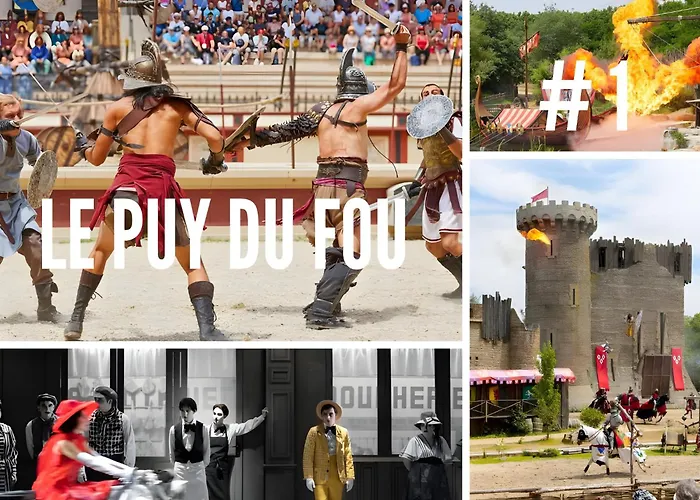Jolie M'home, Le Puy Du Fou, 15 Pers, 7 Ch, 5 Sde, 5 Wc Prázdninový dům